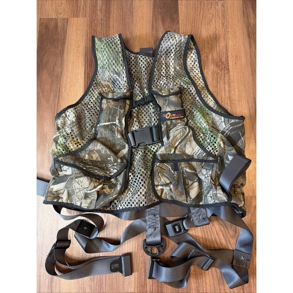 Hunter Safety System Team Realtree Pro Series Safety Harness Camouflage 2X/3X